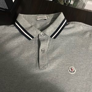 Moncler polo slim fit xl $100